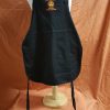 Black Embroidered Kitchen Apron - Image 3