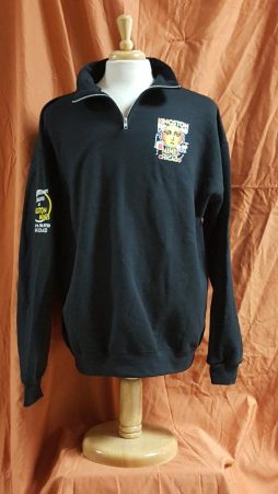 Black 1/4 Zip Sweatshirt